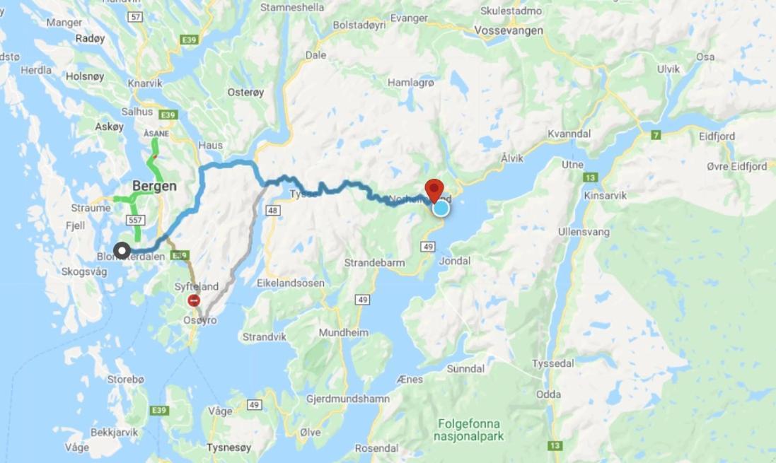 Hardanger Feriesenter Nesvika Villa Норхаймсунд Екстериор снимка